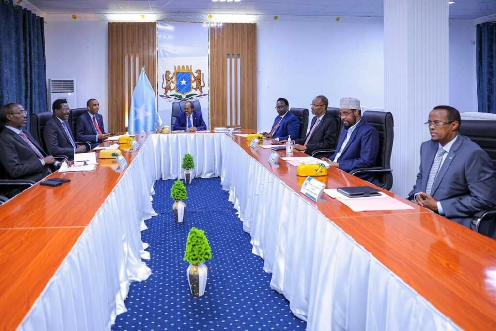 Shirka Golaha Wadatashiga Qaran oo dib u dhac uu ku yimid.jpg